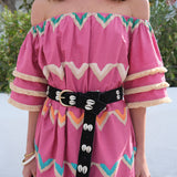 VESTIDO BEACH FRESA
