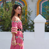 VESTIDO BEACH FRESA