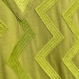 SULFUR ZIG ZAG DRESS