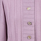 RIBBER SWEATER PINK