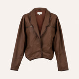 WAXED BROWN JACKET