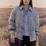 BUTTERFLY DENIM JACKET