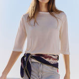 TOP CUELLO CAJA IVORY