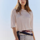 TOP CUELLO CAJA IVORY