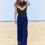 DACHSHUND DENIM PANTS