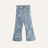 DENIM CHEVRON PLATA