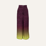 PANTALÓN SEDA BERENJENA