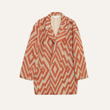 CHEVRON COAT