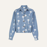 CAZADORA DENIM CLAVEL