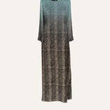 VESTIDO SERPIENTE AQUA