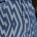 SHORTS CHEVRON BLUE