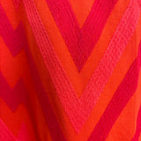VESTIDO CHEVRON FUEGO