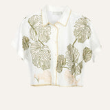 CAMISA LINO HOJA