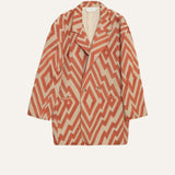 CHEVRON COAT