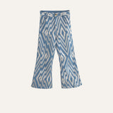 DENIM CHEVRON PLATA