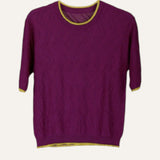 JERSEY BASICO MANGA CORTA MORADO