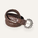 CINTURÓN TRENZA MOKA