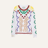 SUDADERA ESTRELLAS BLANCA