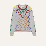 GREY STAR SWEATSHIRT