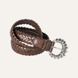 CINTURÓN TRENZA MOKA