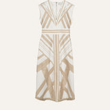VESTIDO ESTRELLAS BEIGE