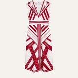 VESTIDO ESTRELLAS ROJO