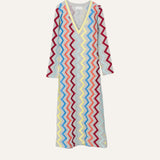 ZIG ZAG V-NECK MULTI